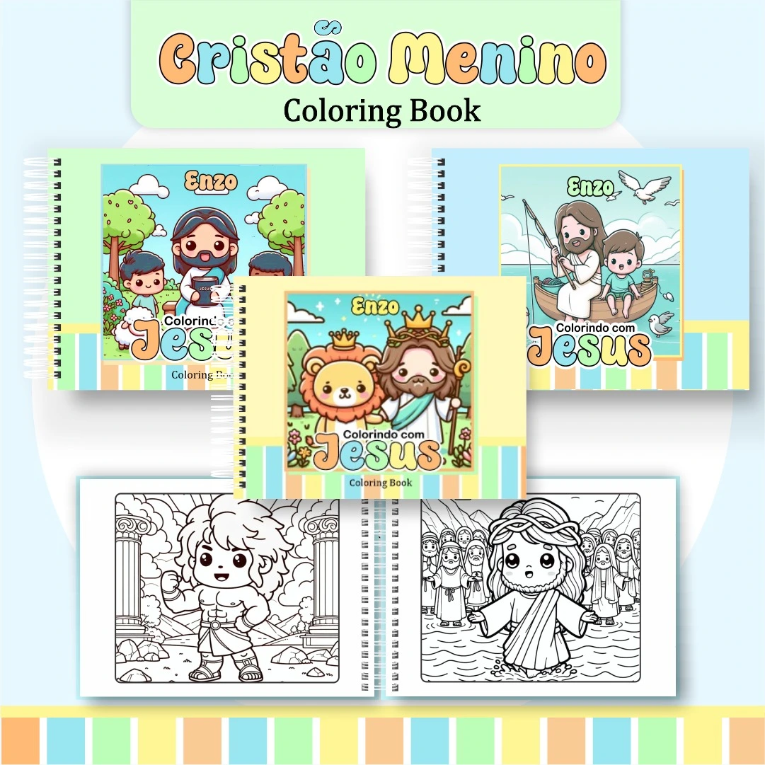 Livro de Colorir Cristão