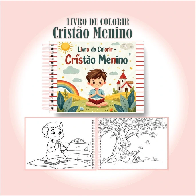 Livro de Colorir Cristão
